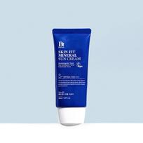 BENTON Skin Fit Mineral Sun Cream 50ml Korean Tone-Up Mineral Sunscreen for Face blue