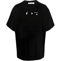Off-White Marker Over Tee 'Black/White' Men's OMAA038S21JER0031010 XXS black