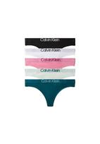 Calvin Klein Underwear Siaurikės benzino spalva / pastelinė žalia / šviesiai rožinė / juoda / balta