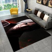 DMC žaidimo 3D D-Devil May Cry animacinis kilimas miegamojo, svetainės, namų sofos dekoravimui, vaikų žaidimų didelis dekoratyvinis grindų kilimėlis 40x60cm( 15x23in ) gray