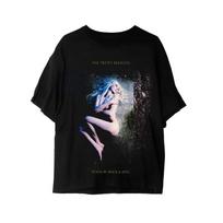 The Pretty Reckless Death by Rock & Roll Album Tee Christmas T Shirt M gray