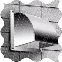 Wall Vent Cover Stainless Steel Exhaust Grille 14 Inch Square sidabras