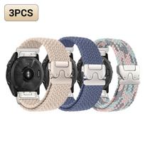 Tampri nailoninė QuickFit laikrodžio apyrankė 20/22/26 mm, skirta Garmin Fenix 8/7/6/5 Forerunner 965/955/945 Instinct Tactix, elastinė laikrodžio juosta QuickFit 20mm gray