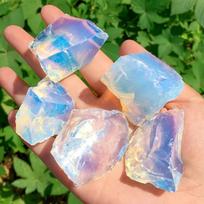 700g Natūralūs neapdoroti opalo akmenys Kvarco kristalas Žalias mineralas Reiki gydymo kristalai Brangakmenių pavyzdžiai Kolekciniai namų dekoravimui Dovana 100g(2-3cm) gray