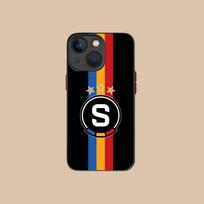 FC Sparta Praha mobiliojo telefono dėklas, skirtas iPhone 16 15 14 13 12 11 X XR XS 8 7 Pro Max Plus Mini spalvos silikoninis apsauginis dėklas iPhone 7 Plus black