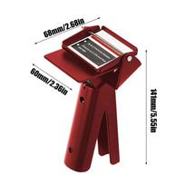 Silicone Tube Squeezer Non-Slip Manual Silicone Extrusion Presser Metal Tube Squeezer for Cream Lotion Paste Paint Glue Kitchen