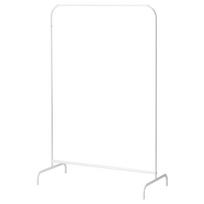 IKEA MULIG 80179433 Clothes white rack, coat, balta
