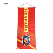 Commemorative Flags of Popular Football World Cup Teams - National Team Fan Wall Decor