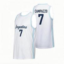 Argentinos Campazzo Vaikų Krepšinio Marškinėliai Greitai Džiūstantys Kvėpuojantys Vasaros Sporto Varžybų Lauko Marškinėliai Visoms Amžiaus Grupėms L