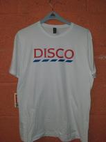 Disco parody dance dj house party soul funny funk cool music techno joke Unisex T shirt 140 gray