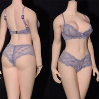 Fremego 1/6 Female Action Figure Clothing 12-inch Doll Girl Bra Back Underwear