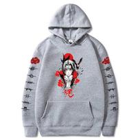 Naruto Uchiha Itachi Long Sleeve Hoodies Hoodie 2XL