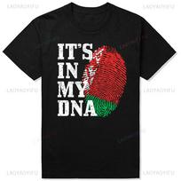Belarus DNA Fingerprint It's In My DNA T-shirt XXXXL red