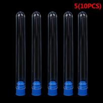 10 vnt. plastikinių mėgintuvėlių su dangteliais ir stovas su 40/50 skylėmis as the picture black