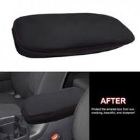 For 2019-2024 Toyota RAV4 Accessories Center Console Armrest Covers Black black