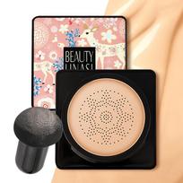 Beauty Cream Cosmetics Air Cushion Mushroom Sponge Head CC Concealer Drėkinamasis makiažas BB kremas natūrali