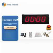 Jinling Shiyin 1.8-inch 4-Digit Electronic Timer black