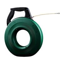50M Plieninė Vielinė Kabelio Traukimo Juosta Elektrikui Vielos Traukimui ABS Statybinė Profesionali Elektriko Priemonė Elektros Instaliacijai