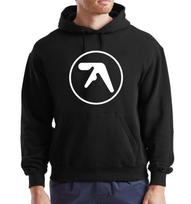 Aphex Twin Hoody Sweatshirt Men's Funny Dance Rave Music Electronica EDM Hoodie S black
