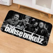 Pėdų kilimėlis Kilimas Kilimas Pasirinkimas Čiuptuvai Bohse Onkelz Vokietija Bo Muzika Roko grupė Sunkus Mentalinis Įėjimo kilimėlis Virtuvės kilimėlis 40x60cm brown