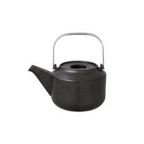KINTO LT Teapot, 600ml, Black, with Strainer, Dishwasher Safe, Product Code 21233 gray