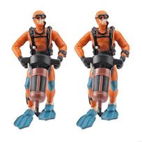 Diver Marine Statue Improvement Part Shelter with Fade Resistant Coating black