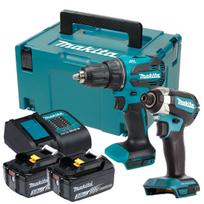 MAKITA KOMPLEKTAS COMBO 18V DLX2535SJ (DDF490, DTD153) 2×3,0Ah MP