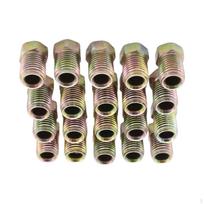 20 Pcs 3/8-24 Inverted Tube Nuts ,Interior Vehicle Parts Threads for 3/16 inch Brake Line