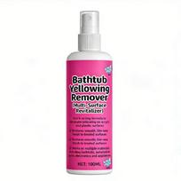 Kineshinex Tub Cleaning Liquid 100Ml for Bathtub Yellowing and Soap Scum, Efficient Bathroom Cleaner for Home Upkeeps Tasks, Easy to Use 1