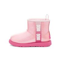 UGG Classic Clear Mini Ii Kids Snow Boots Pink 1121007K-PCMB 33.5