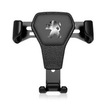 Gravity Car Badge Phone Holder Bracket Air Vent Clip Mount Stand For Peugeot 3008 5008 208 407 406 4008 206 308 307 301 207 2008 For Peugeot