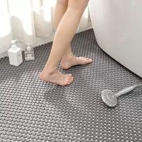 PVC Non-Slip Splicing Mat for Pools & Bathrooms – Cuttable, Hollow Foot Design 20x20 cm