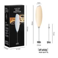 Wireless Handheld Electric Milk Frother and Egg Beater for Coffee and Baking Battery Operated Milk Frother [Boxed]