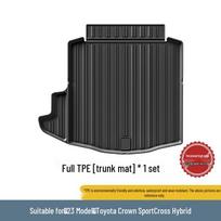 TPE Floor Mats & Trunk Liner for 2023 Toyota Crown SportCross black