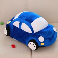 Niuniu žaislai Pliušinis vabalas automobilio lėlė 35 cm blue