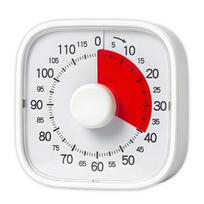 Desk 120 Minutes Count Down Timer for Homework, Reading Practice and Kitchen Tasks, Large Dials Visual Timer with Manual Time Setting balta