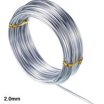 10m Lankstus Aliuminio Vielos 1,0/1,5//2,0mm Anoduotas Aliuminio Vielos Minkštas PASIDARYK pats Juvelyrika Amatai Universalus Dažytas Aliuminio Metalinis Vielos