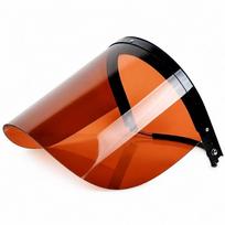 High Temperature Resistant Protective Face Shield Transparent Impact Resistant Full Face Visor Fireproof Heat Insulation