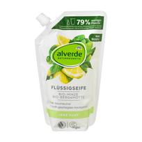 Alverde Hand Soap Mint & Bergamot Refill Pack 500Ml green