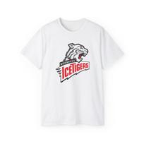 Nurnberg Ice Tigers Unisex Tee - German Ice Hockey Club Shirt, DEL Season 140 white