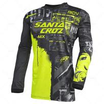 Rcn Racing Mx Enduro Cycling Jersey DH Motocross Downhill Suit Bmx Mountain Bike Riding Jerseys Camiseta Mtb Breathable Shirt 5XL