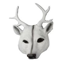 Mask Christmas Cosplay Pros Eye Mask Deer Head  Mask Kabuki Kitsune Mask Halloween Mask Animal Mask