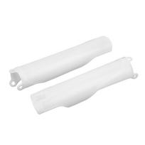 2pcs Fork Guard  or, Front Fork Tube Cover Replacement for CR125 CR250 CR500 CRF250R CRF450X, with Premium ABS Material Wear Proof Anti Aging
