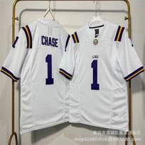 LSU Tigers NCAA College Football Practice Jersey Mens Cotton Sportswear Rugby Fan Wear Fall XXXL
