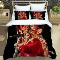 Beyonce Giselle Knowles Bedding Sets exquisite bed supplies set duvet cover bed comforter set bedding set luxury birthday gift 100×135cm white