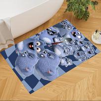 Grizzy & Lemmings Floor Mat Suitable for Kitchen Decorate room Living Rooms Foyer Antislip Carpet Office home decor 60cmx90cm