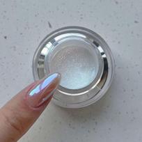 1Pcs  Chrome Light Champagne Gold Nail Powder Magic Mirror Aurora Fine Nail Rubbing Dust Super Bright Maincure Pigment Decor 0.3
