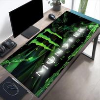 Monster Energy Mouse pad, Gaming Mouse Pad, keyboard pad, Desk Decor for computer notebook Fan Gift Birthday Gift 40cmx90cm