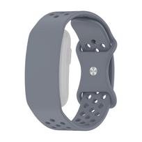 For Garmin Cirqa Smart Band Sports Wristband Breathable Silicone Strap Replacement Wristband gray