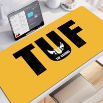 TUF Gaming Mouse Pad XXL Desk Mat Pad Large Big Rubber Base Computer PC Gamers Stitched Edge Mousepad For Laptop 400x900x3MM